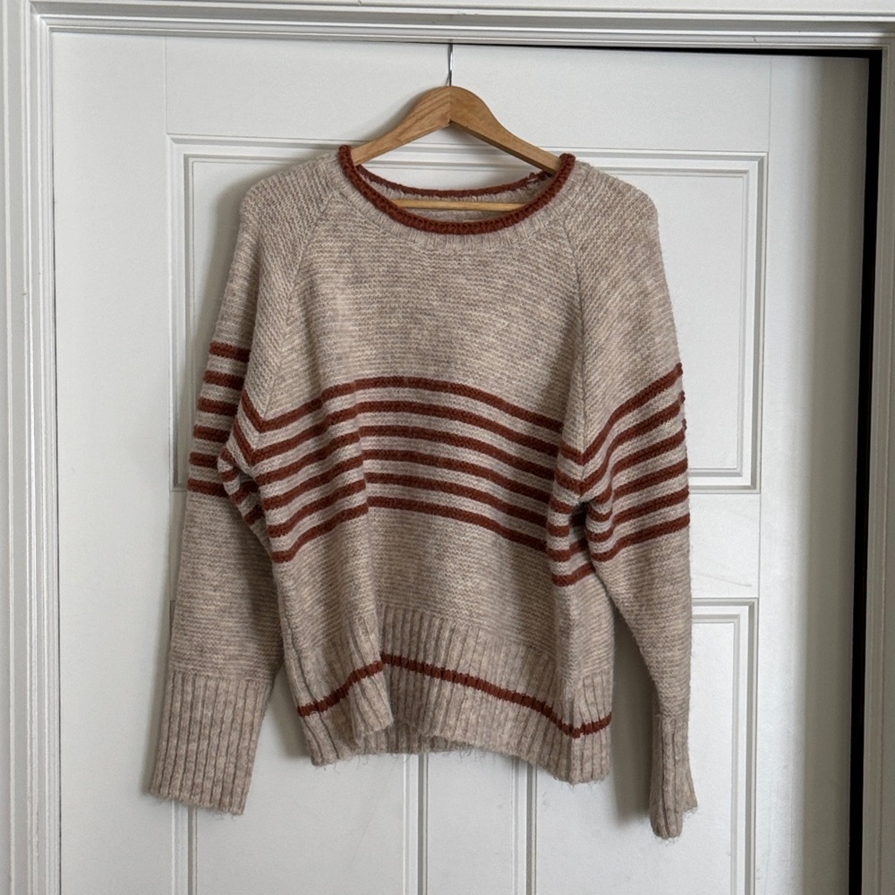 DEEP DIVE STRIPED SWEATER